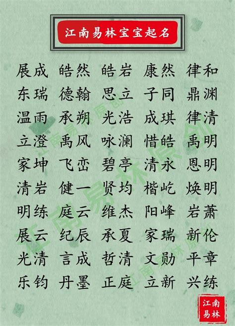 帥氣的名字男|好聽帥氣的男孩名字：160個古風美名，儒雅氣質渾然。